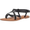 Amazon Essentials Women’s Casual Strappy Sandal(Black)