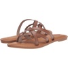 Amazon Essentials Women’s Strappy Slide Flat Sandal(Mushroom Brown)
