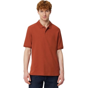 Amazon Essentials Men’s Regular-Fit Cotton Pique Polo Shirt, Short Sleeve (Available in Big & Tall)(Brick Red)