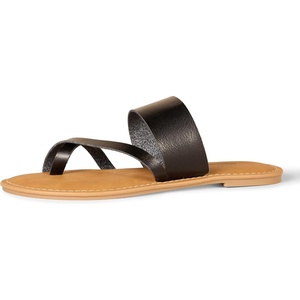Amazon Essentials Women’s One Band Non-Slip Flip Flop Sandal(Black)