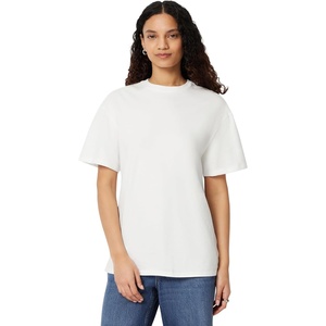 Amazon Essentials Women’s Oversized T-Shirt Cotton Span(White)