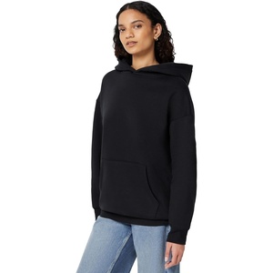 Amazon Essentials Women’s Oversized-Fit Fleece Hoodie(Black)