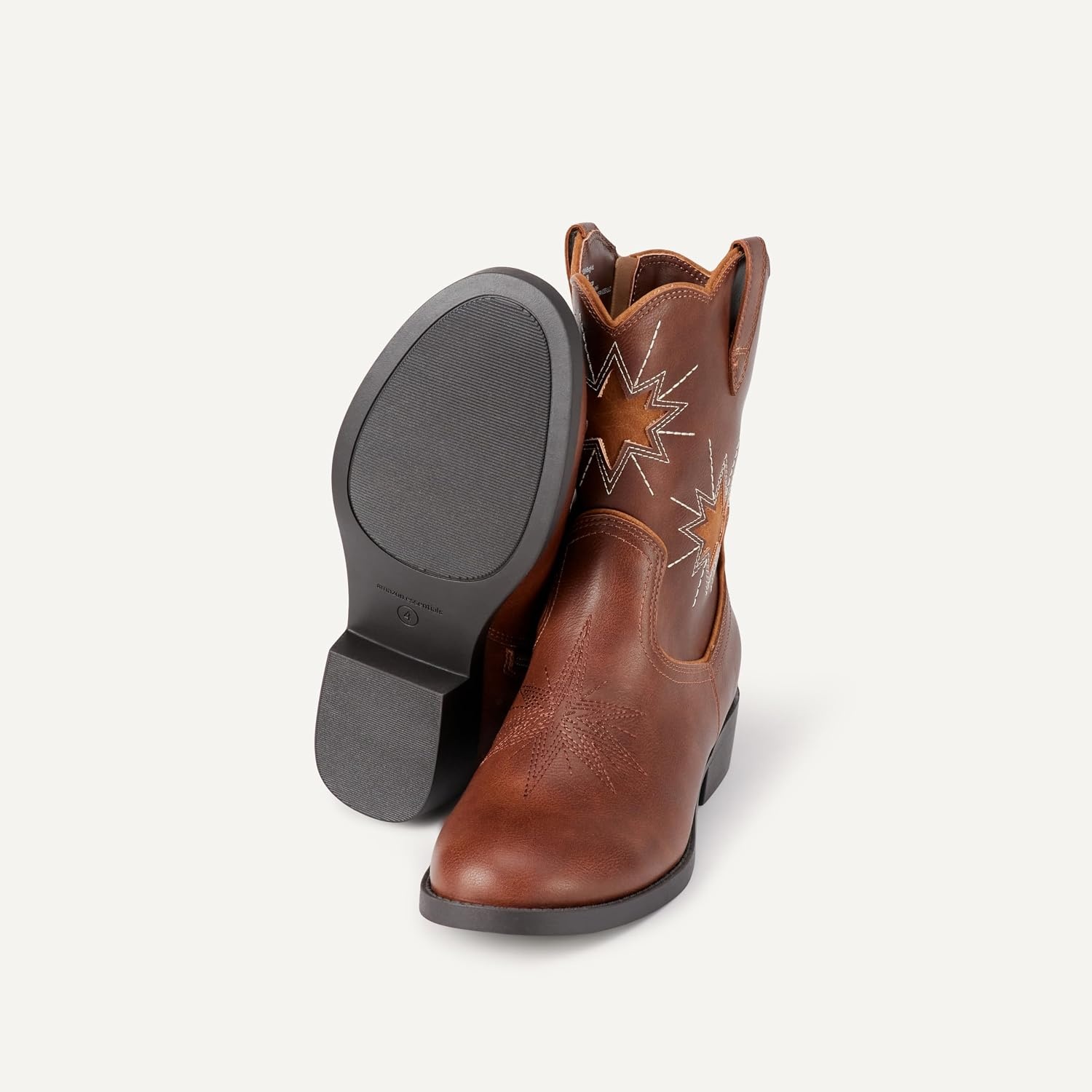 image:imageAmazon Essentials Girls Western Cowboy BootsBrown