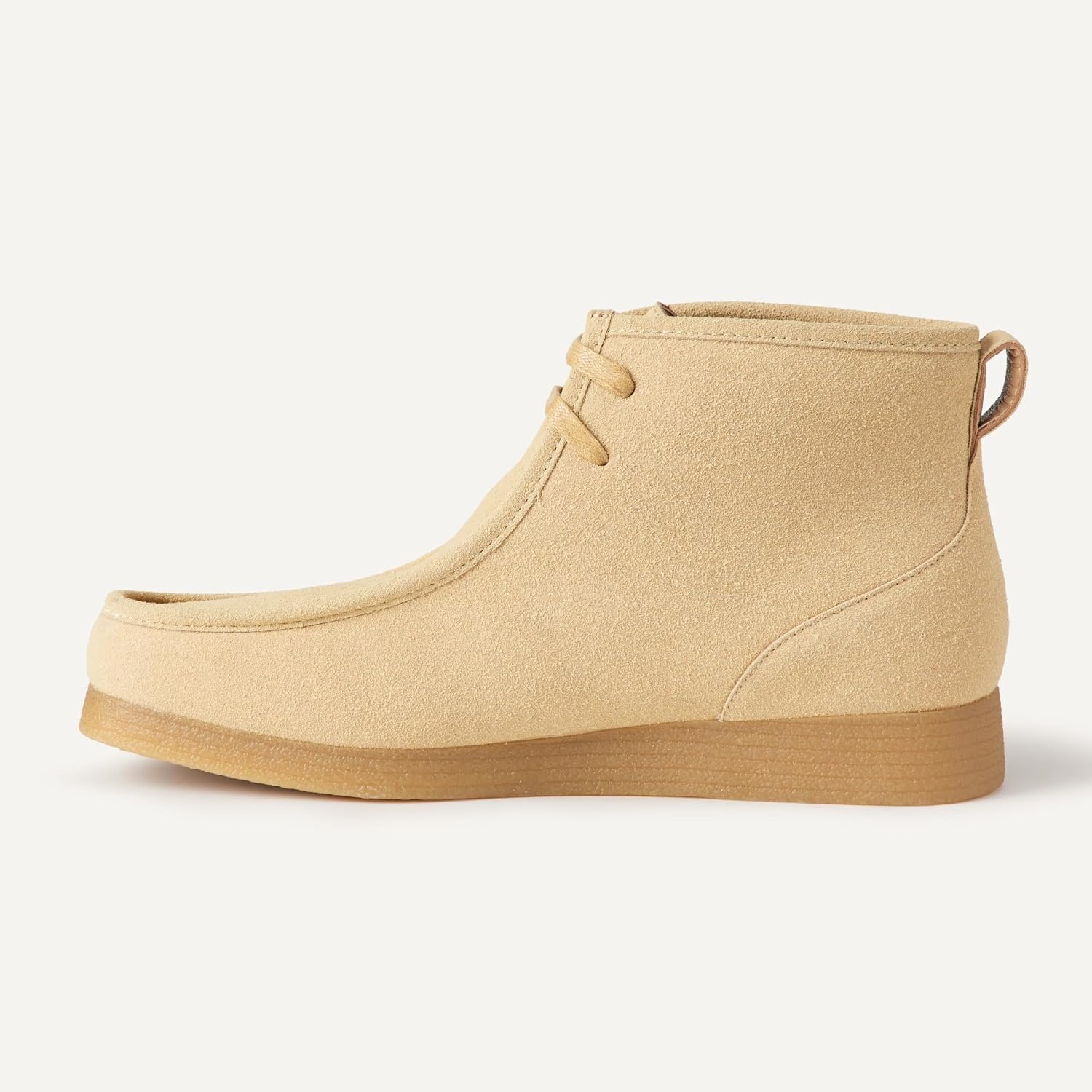 image:imageAmazon Essentials Mens Lightweight Chukka Moc Toe BootsSand Faux Suede