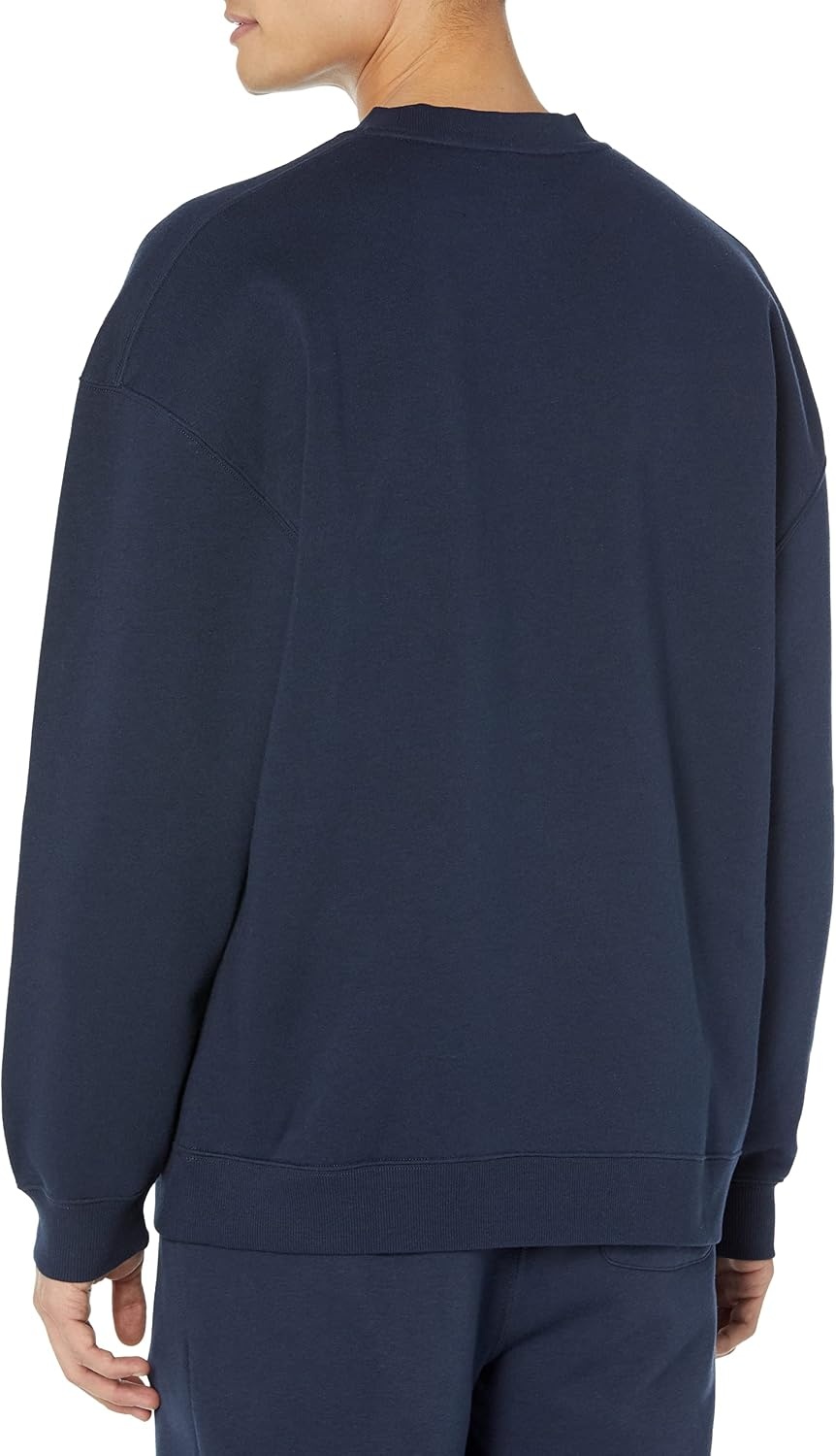 image:imageAmazon Essentials Mens OversizedFit Crewneck Sweatshirt Midweight Casual Available in Big amp TallNavy