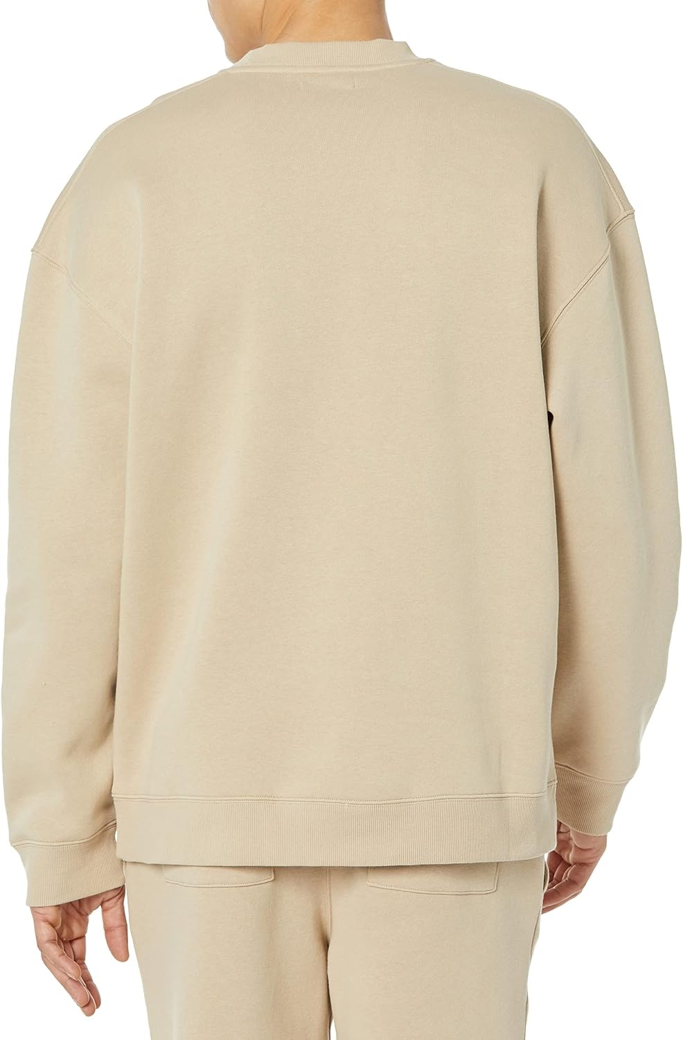 image:imageAmazon Essentials Mens OversizedFit Crewneck Sweatshirt Midweight Casual Available in Big amp TallTan