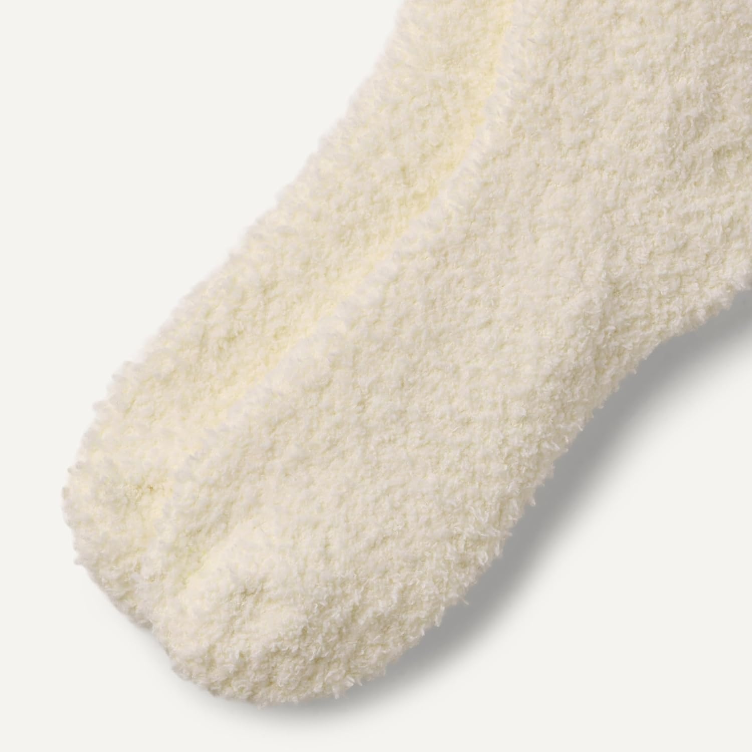image:imageAmazon Essentials Womens Cozy Fuzzy Slipper Socks Plush Sleep Crew Socks 5 PairsGrey Multicolor