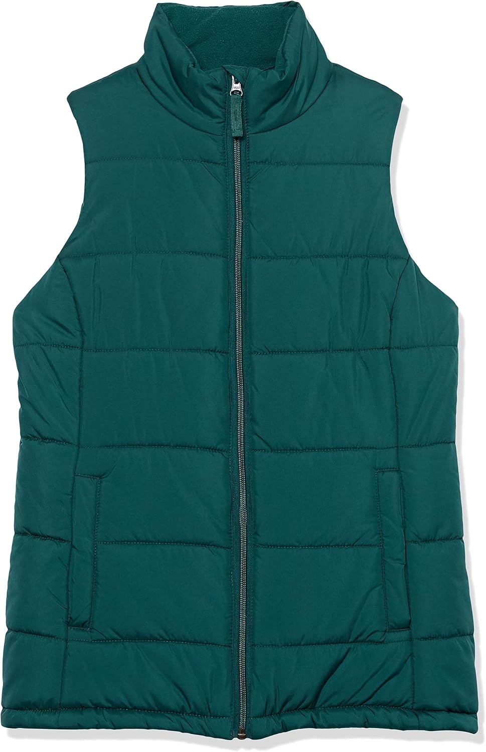 image:imageAmazon Essentials Womens MidWeight Puffer VestDark Green