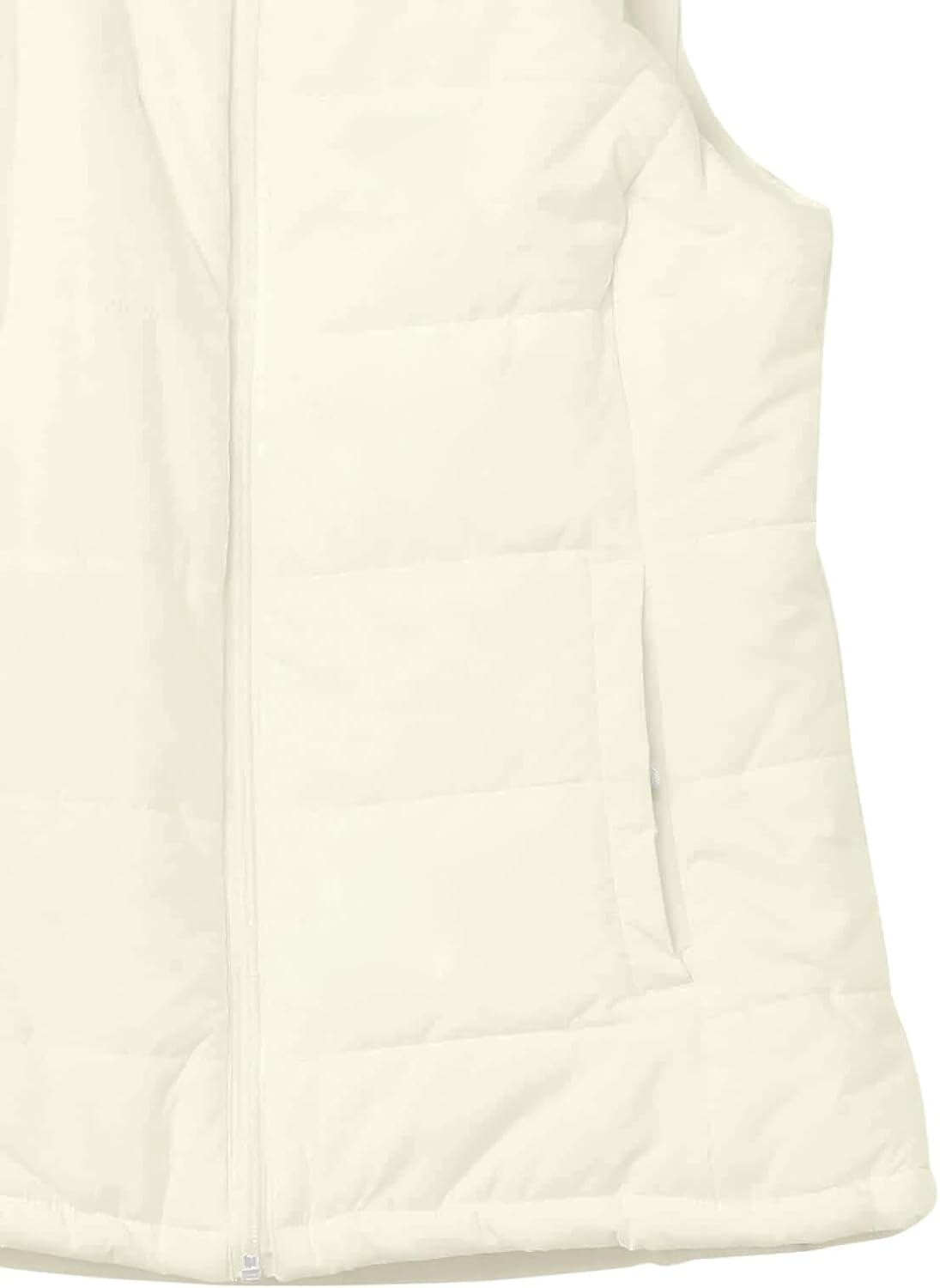 image:imageAmazon Essentials Womens MidWeight Puffer VestIvory