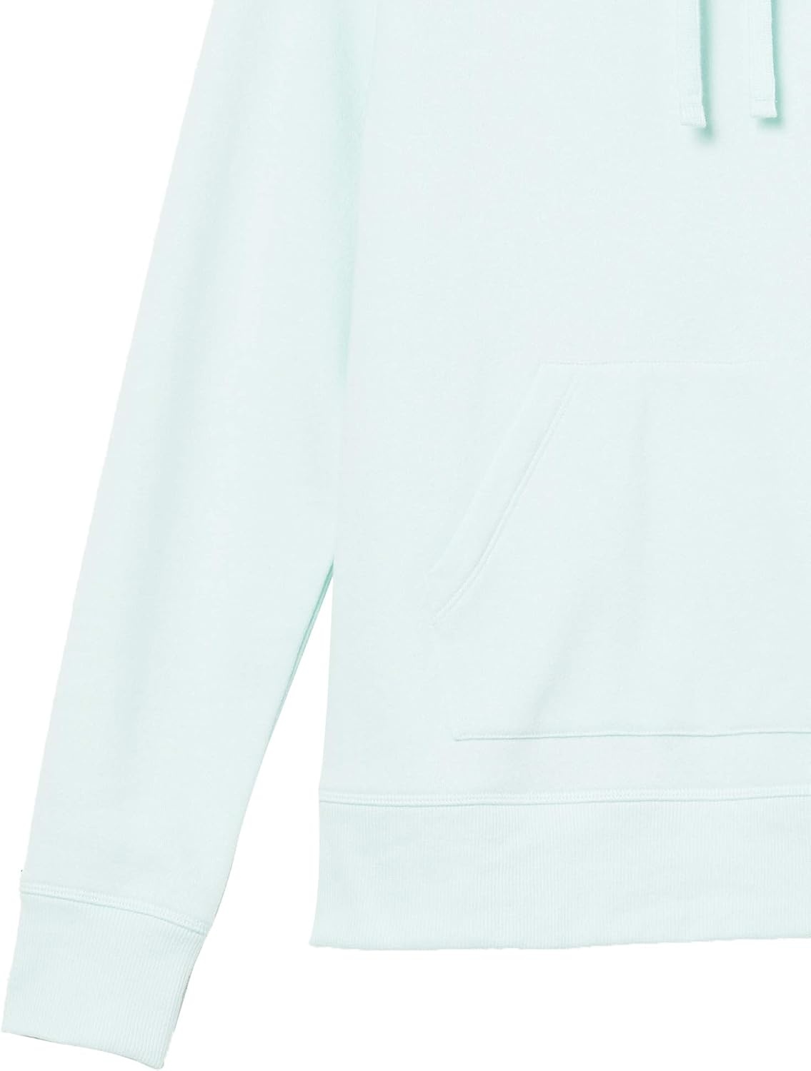 image:imageAmazon Essentials Womens RegularFit Midweight Fleece Pullover Hoodie with Kangaroo Pocket Available in Plus SizeBright Aqua