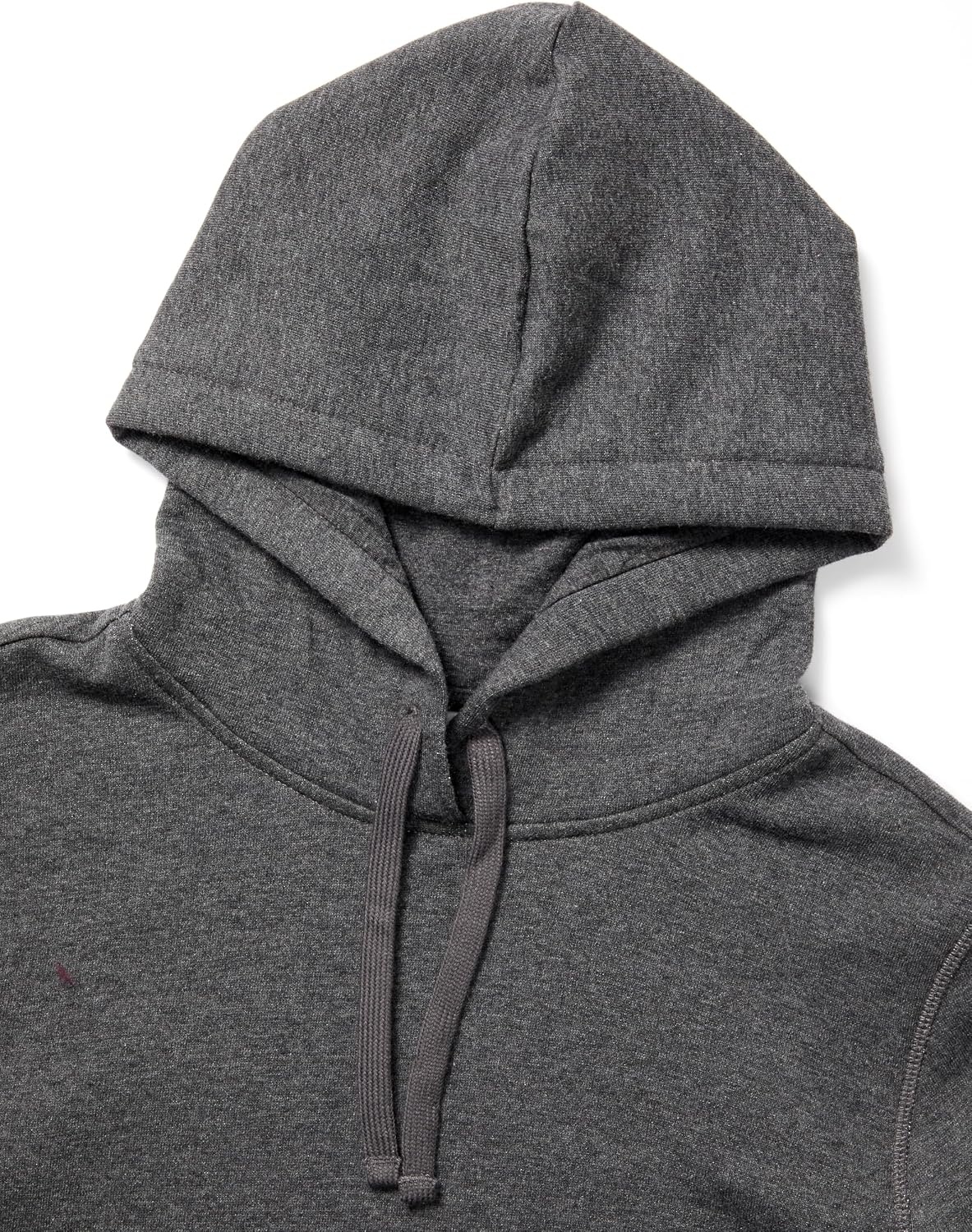 image:imageAmazon Essentials Womens RegularFit Midweight Fleece Pullover Hoodie with Kangaroo Pocket Available in Plus SizeCharcoal Heather