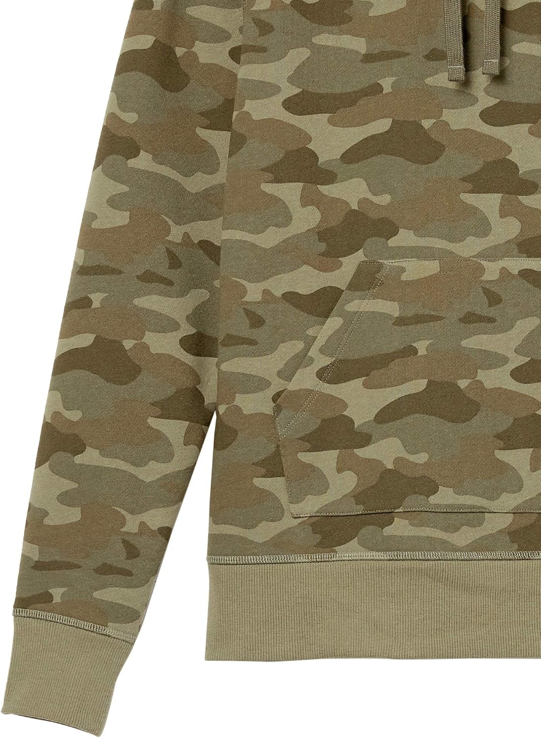 image:imageAmazon Essentials Womens RegularFit Midweight Fleece Pullover Hoodie with Kangaroo Pocket Available in Plus SizeGreen Camo