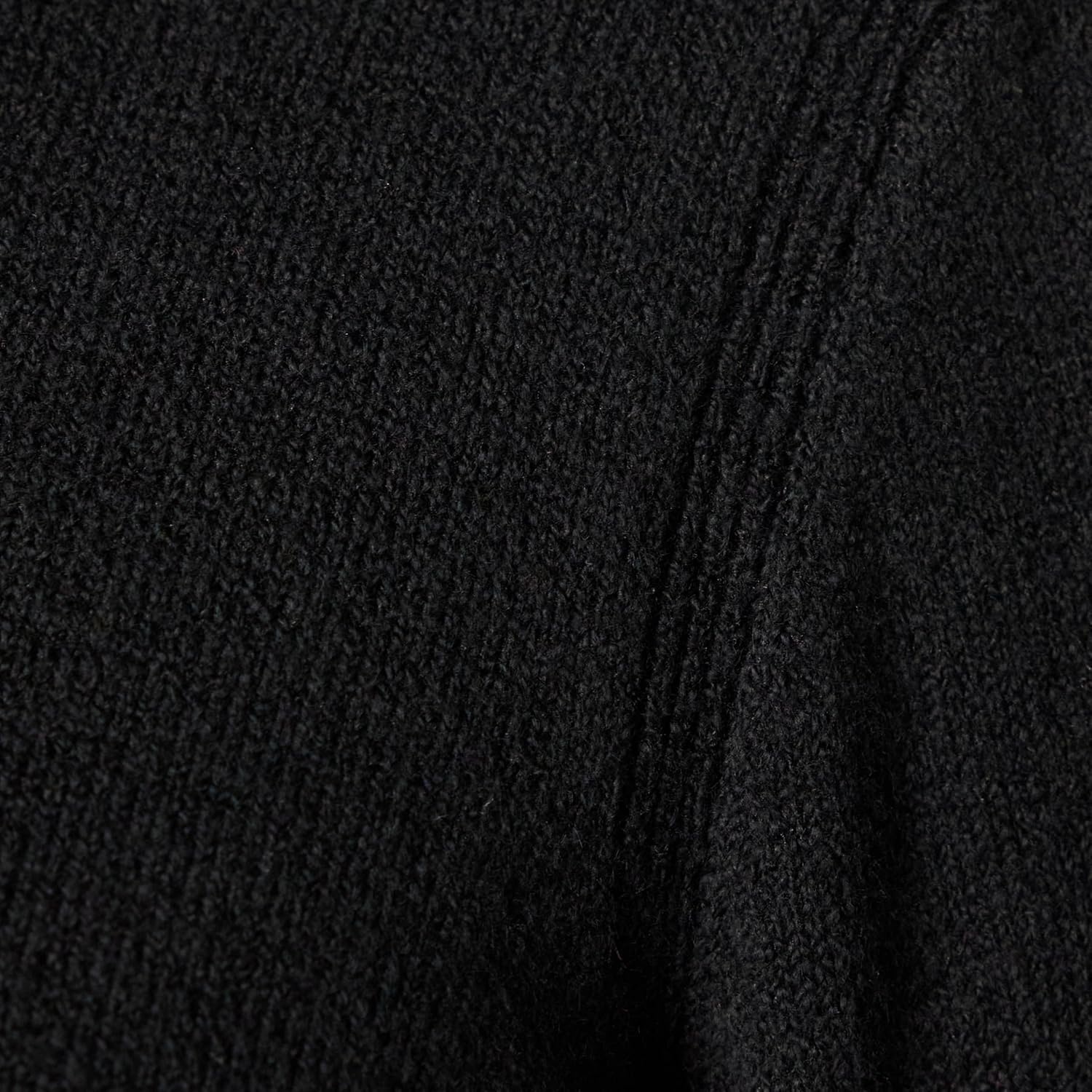 image:imageAmazon Essentials Womens Soft Touch Long Sleeve Pleated Shoulder Crewneck SweaterBlack