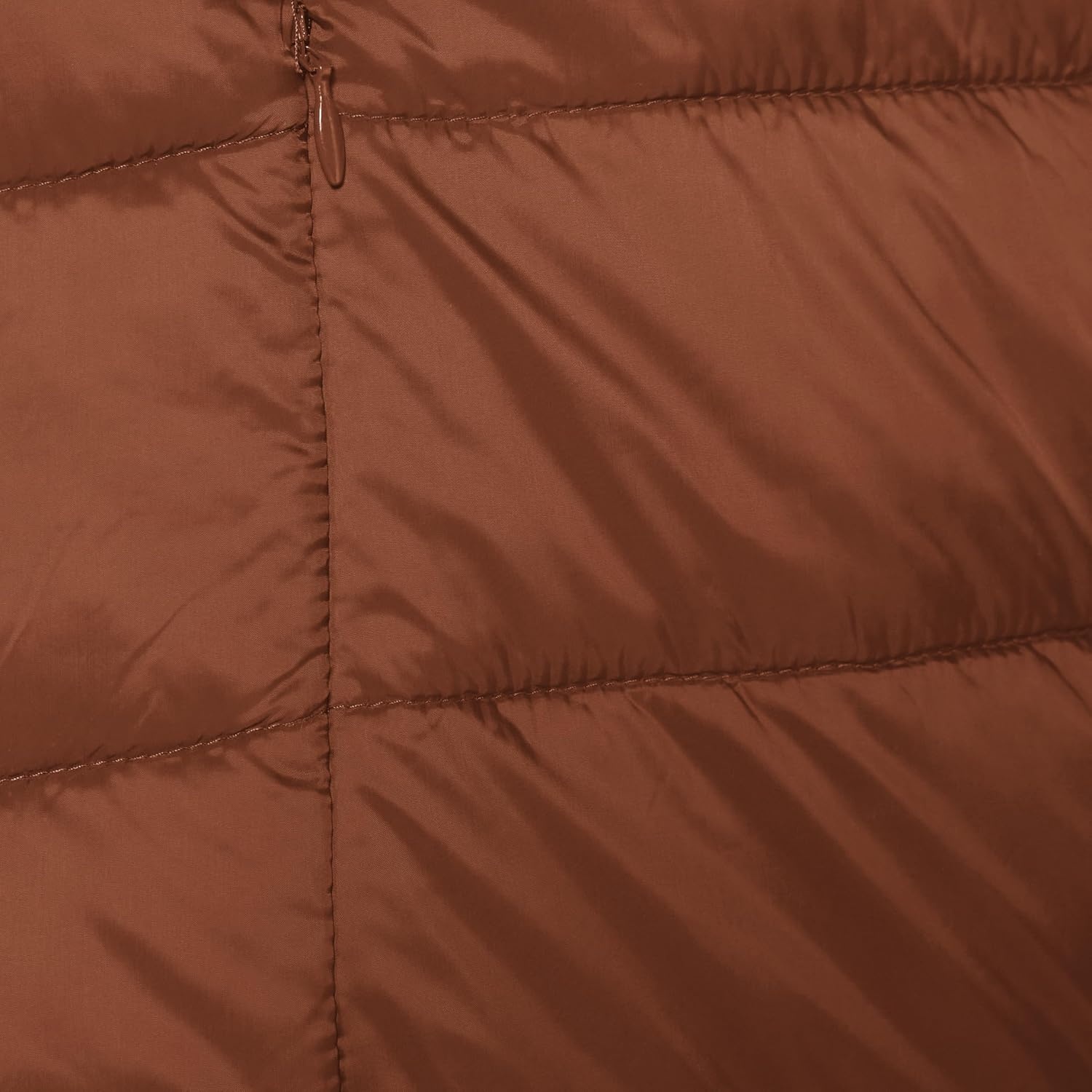 image:imageAmazon Essentials womens Lightweight WaterResistant Packable Hooded Puffer Coat Available in Plus SizeDark Toffee Brown