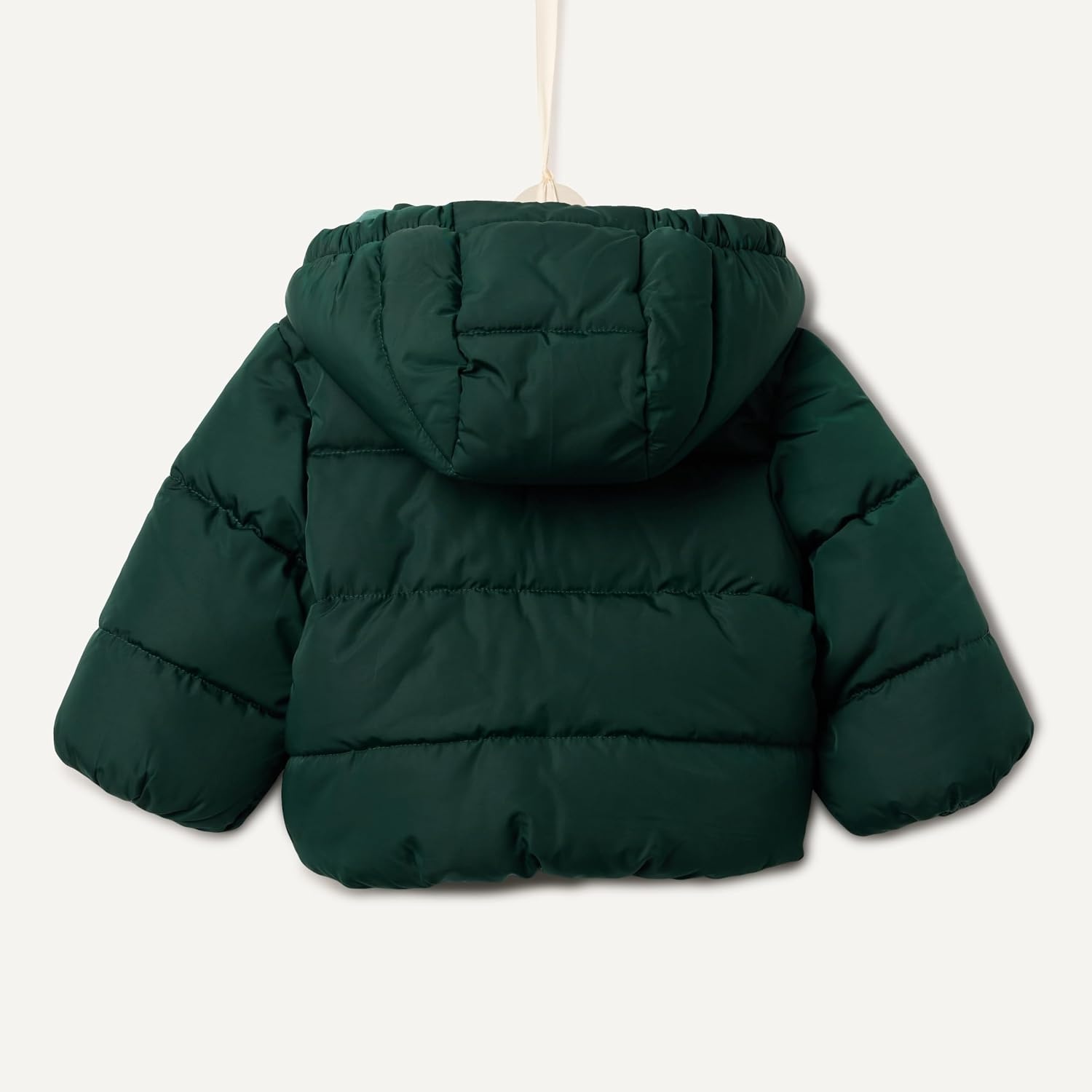 image:imageAmazon Essentials x Sofia Grainge Babies Toddlers and Boys WaterRepellent Hooded Puffer JacketDark Green