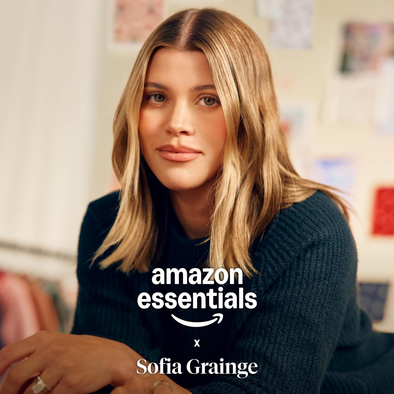 image:imageAmazon Essentials x Sofia Grainge Babies Toddlers and Boys WaterRepellent Hooded Puffer JacketToffee Brown