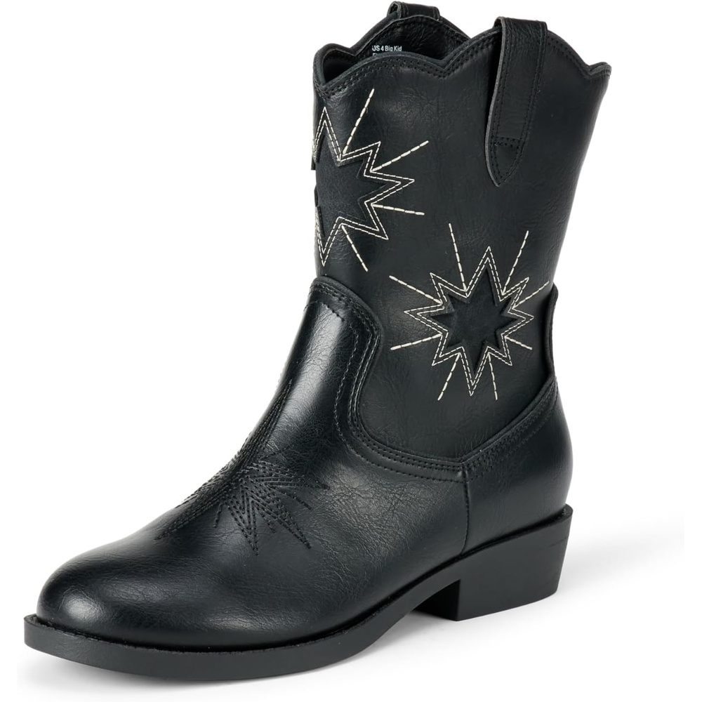 image:imageAmazon Essentials Girls Western Cowboy BootsBlack