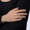 Amazon Essentials 14K Gold Plated Cubic Zirconia Stackable Statement Ring(Yellow Gold)