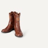 Amazon Essentials Girls’ Western Cowboy Boots(Brown)