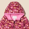 Amazon Essentials Girls and Toddlers’ Lightweight Water-Resistant Packable Hooded Puffer Jacket(Pink Mushroom)
