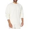 Amazon Essentials Men’s Oversized-Fit Crewneck Sweatshirt, Midweight, Casual (Available in Big & Tall)(Eggshell White)