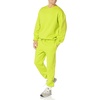Amazon Essentials Men’s Oversized-Fit Crewneck Sweatshirt, Midweight, Casual (Available in Big & Tall)(Lime Green)