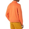 Amazon Essentials Men’s Regular Fit Long-Sleeve Quarter-Zip Pullover Fleece Sweatshirt with Mock Neck, Midweight(Orange)