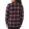 Amazon Essentials Men’s Regular-Fit Long-Sleeve Flannel Casual Shirt, Two-Pocket(Black Burgundy Plaid)