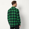 Amazon Essentials Men’s Regular-Fit Long-Sleeve Flannel Casual Shirt, Two-Pocket(Green Shadow Plaid)