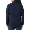 Amazon Essentials Men’s Slim-Fit Flannel Long-Sleeve Button Down Shirt, Two-Pocket, 100% Cotton, Plaid(Navy)