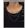 Amazon Essentials Sterling Curb Chain Bracelet(Silver)