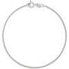 Amazon Essentials Sterling Curb Chain Bracelet(Silver)