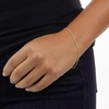 Amazon Essentials Sterling Curb Chain Bracelet(Yellow Gold)