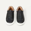 Amazon Essentials Unisex Kids’ Low Top Classic Sneakers for Boys and Girls(Black)