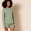 Amazon Essentials Women’s Active Sweat Standard-Fit Long-Sleeve Crewneck Sweatshirt(Sage Green)