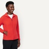 Amazon Essentials Women’s Classic-Fit Full-Zip Polar Soft Fleece Jacket, Outerwear Coat with Cuffs (Available in Plus Size)(Bright Poppy Red)