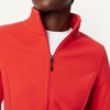 Amazon Essentials Women’s Classic-Fit Full-Zip Polar Soft Fleece Jacket, Outerwear Coat with Cuffs (Available in Plus Size)(Bright Poppy Red)