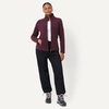 Amazon Essentials Women’s Classic-Fit Full-Zip Polar Soft Fleece Jacket, Outerwear Coat with Cuffs (Available in Plus Size)(Burgundy)