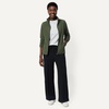 Amazon Essentials Women’s Classic-Fit Full-Zip Polar Soft Fleece Jacket, Outerwear Coat with Cuffs (Available in Plus Size)(Dark Olive)