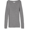 Amazon Essentials Women’s Classic-Fit Lightweight Long-Sleeve Boatneck Sweater(Light Grey Heather)