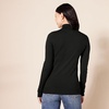 Amazon Essentials Women’s Classic-Fit Lightweight Long-Sleeve Turtleneck Sweater(Black)