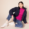 Amazon Essentials Women’s Classic-Fit Lightweight Long-Sleeve Turtleneck Sweater(Bright Pink)