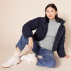 Amazon Essentials Women’s Classic-Fit Lightweight Long-Sleeve Turtleneck Sweater(Light Grey Heather)