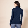 Amazon Essentials Women’s Classic-Fit Lightweight Long-Sleeve Turtleneck Sweater(Navy)