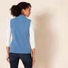 Amazon Essentials Women’s Classic-Fit Sleeveless Polar Soft Fleece Vest with Zip Pockets (Available in Plus Size)(Blue Heather)