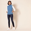 Amazon Essentials Women’s Classic-Fit Sleeveless Polar Soft Fleece Vest with Zip Pockets (Available in Plus Size)(Blue Heather)