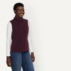 Amazon Essentials Women’s Classic-Fit Sleeveless Polar Soft Fleece Vest with Zip Pockets (Available in Plus Size)(Burgundy)