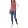 Amazon Essentials Women’s Classic-Fit Sleeveless Polar Soft Fleece Vest with Zip Pockets (Available in Plus Size)(Burgundy Heather)
