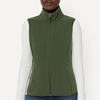 Amazon Essentials Women’s Classic-Fit Sleeveless Polar Soft Fleece Vest with Zip Pockets (Available in Plus Size)(Dark Olive)