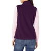Amazon Essentials Women’s Classic-Fit Sleeveless Polar Soft Fleece Vest with Zip Pockets (Available in Plus Size)(Dark Purple)